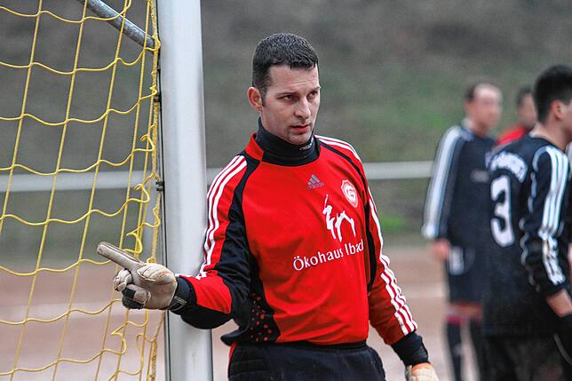 Erinnerungen: Vor zehn Jahren stand Christian Forgione im Tor des damaligen Bezirksliga-Aufsteigers FC Grießen.