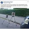 So warnt Singens Stadtverwaltung vor mobilen Blitzern. Bild: Screenshot Facebook