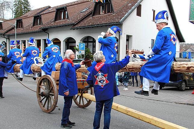 Bild 16: Narrensprung und Machtübernahme in Bonndorf