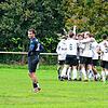 Die SG Kirchen-Hausen feiert das 2:1 durch Patrick Messmer.