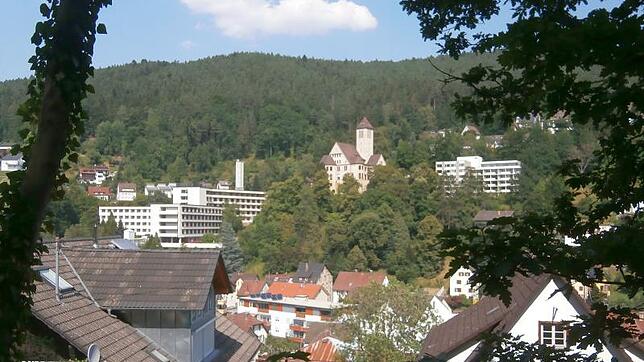 Idyllische Lage: das ehemalige Schramberger Krankenhaus, Gut Berneck und das Personalwohnheim. Bild: Martin Himmelheber