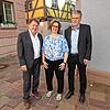 Die Fraktionsvorsitzenden im Engener Gemeinderat ziehen nach fünf Jahren Bilanz: Jürgen Waldschütz (CDU), Conny Hoffmann (SPD) und ...