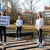&bdquo;Reformiert Nichts Passiert&ldquo; &ndash; mit diesem Plakat kritisieren die Konstanzer Studentinnen Jacqueline Schmidt, Maria ...