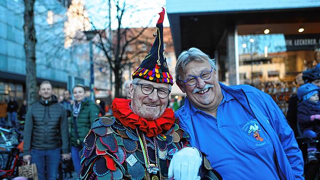 Bild 11: Konstanzer Fasnacht: Fotos von der Brunnenputzete der Blätzlebuebe