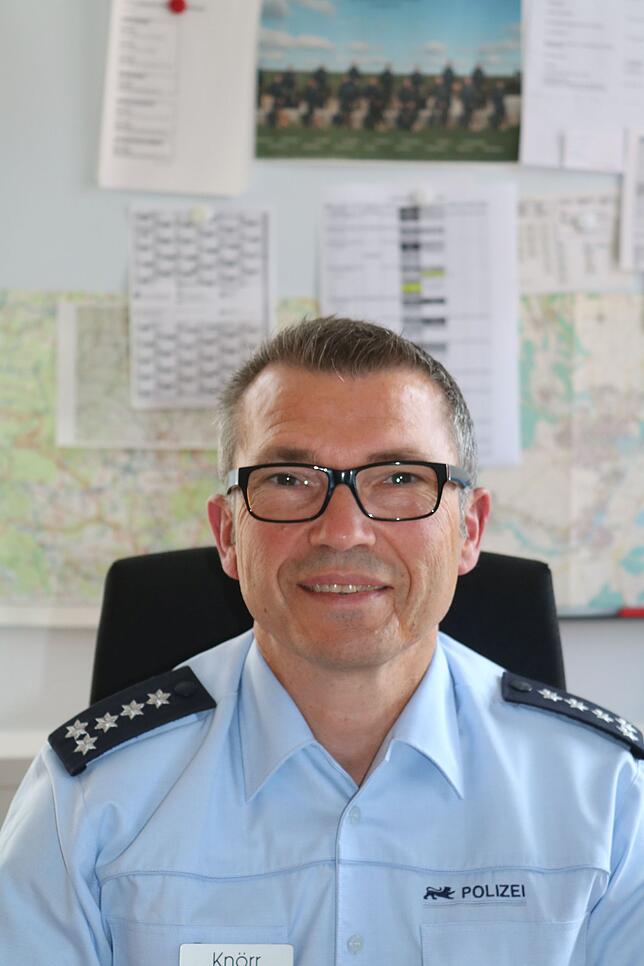 Thomas Knörr, Leiter des Polizeireviers Donaueschingen