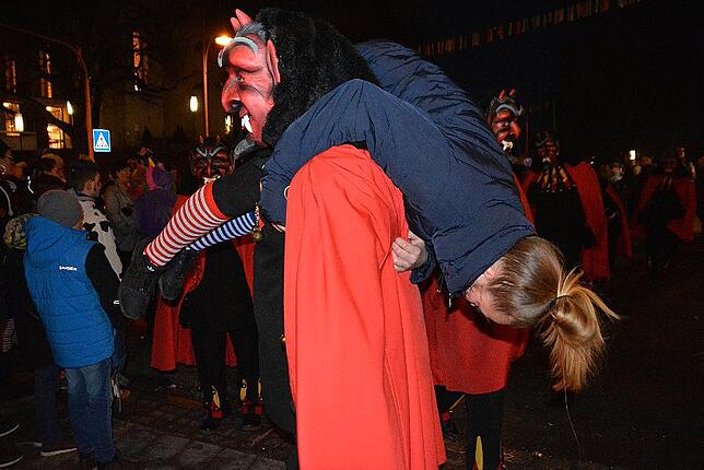 Bild 33: Narrentreffen der Urviecher-Zunft: Bilder vom Eröffnungsumzug (2)