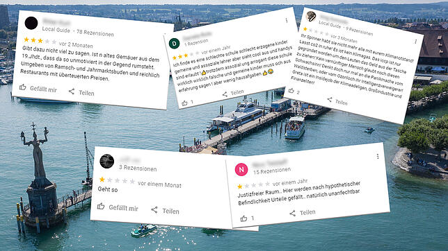 Bild : Bewertungswut im Internet: Die absurdesten und kuriosesten Rezensionen in Konstanz
