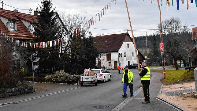 Die Vorbereitungen für das Narrentreffen in Heudorf laufen bereits.