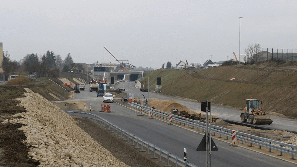Bild : Wie sieht es derzeit auf der B-31-Baustelle aus?