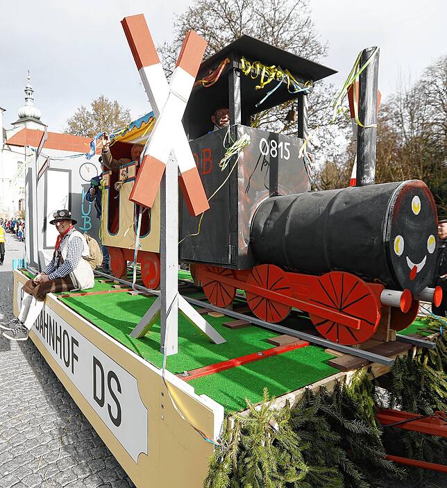 Im Jahr 2019 hat das Wagenbau-Team den Hauptbahnhof Donaueschingen nachgebaut.