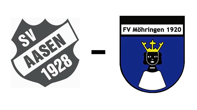Bild : Der SV Aasen und der FV Möhringen trennen sich 2:2