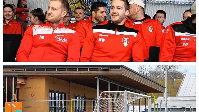 Ganz viel Rot im Besucherbereich des Donaueschinger Gemeinderates. Viele Mitglieder des SSC sind gekommen, um für ihren Verein Farbe zu ...
