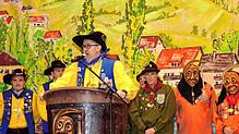 Bild : Die Mondfänger vom Untersee begeistern beim Narrenspiegel in Wangen.