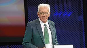 Bild : Das wünscht Ministerpräsident Kretschmann dem SÜDKURIER zum Jubiläum