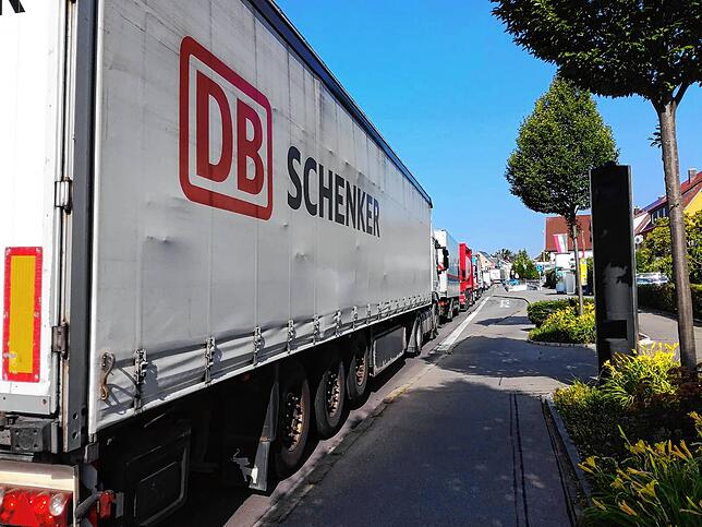 Nichts geht mehr in Fischbach.