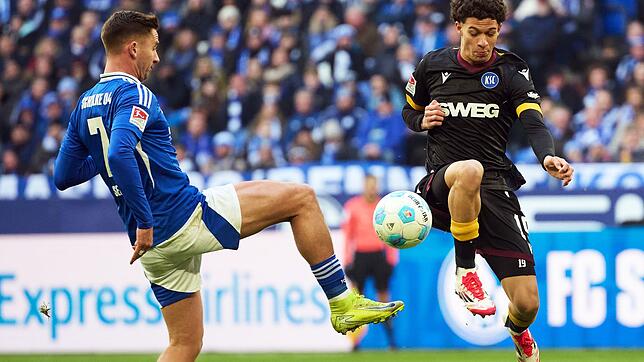 Louey Ben Farhat (r.) spielte beim Karlsruher SC zuletzt groß auf.