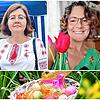 Wie wird Ostern in anderen Ländern gefeiert? Das verraten auch Nathalie Bercher, Nataliya Posokhova und Maria Cristina Szücs (von links).
