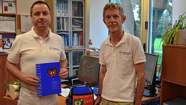 Dr. Lutz Sinn und Dr. Trudbert Layher ziehen zum Jahreswechsel aufs Brennet-Areal.