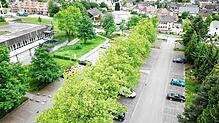 Bild : Auf dem Gesundheitscampus rollen am Montag die Bagger