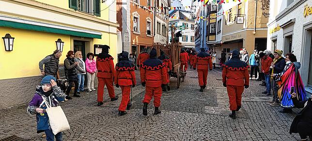 Bild 6: Der große Fasnetsumzug in Tiengen im strahlenden Sonnenschein - hier die schönsten Einblicke