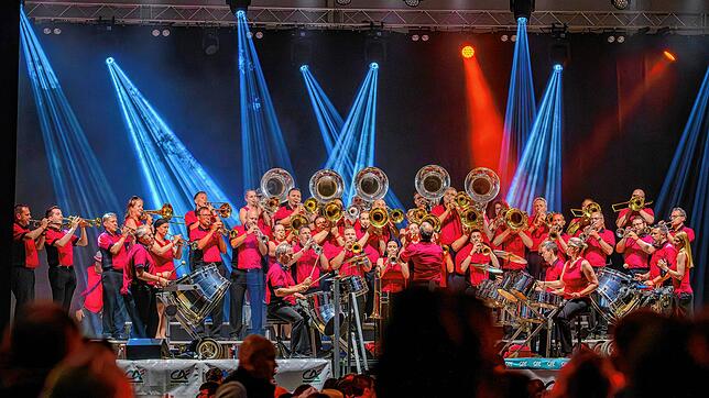 Swiss Powerbrass ist der Star der Brass Night der Laufenburger Roli-Guggers am Samstag, 14. Juni, in der Codman-Anlage. Bild: Privat