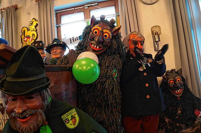 Bild 18: Bilder vom Narreneltern/Bütteltreffen plus ANR- Ehrungen der Hasle Maale Stetten
