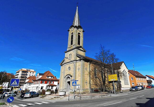 Die evangelische Melanchton-Kirche in Stockach.
