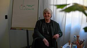 Hildegard Moser hat ihre Praxis im Technologiezentrum am Krebsgraben in Villingen so neutral wie möglich eingerichtet. Nichts soll die ...