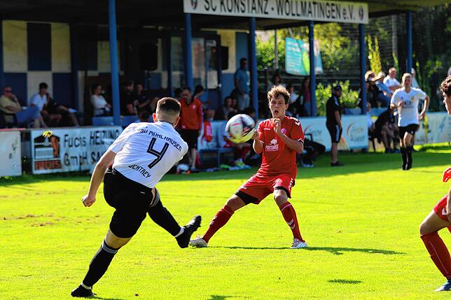 Bild 3: Die besten Bilder der Partie zwischen dem SC Konstanz-Wollmatingen und dem SV Mühlhausen