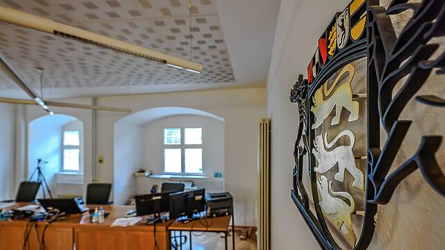 Der Saal des Radolfzeller Amtsgerichts: Hier musste sich ein 28-jähriger Mann aus Radolfzell wegen Betrugs verantworten. Er selbst sieht ...