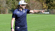 Trainer Oliver Wittich und der TuS Immenstaad