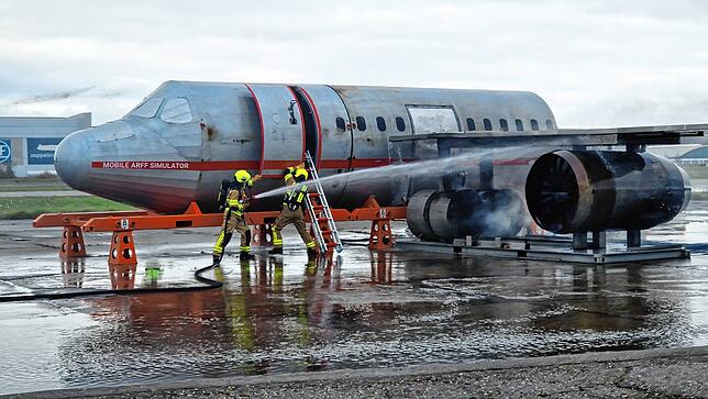 Bild 12: Notfallübung am Bodensee Airport – Die besten Bilder