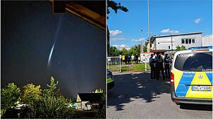 Ein Lichtschweif am Himmel und ein Polizeieinsatz am Rand des Fußballplatzes: Diese und mehr Ereignisse bewegen die Region in dieser Woche.