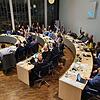 Abstimmung über das Gewerbegebiet Hirschlatt im Häfler Gemeinderat. Mit 22 zu 15 Stimmen wird das Vorhaben des Regionalverbands abgelehnt.