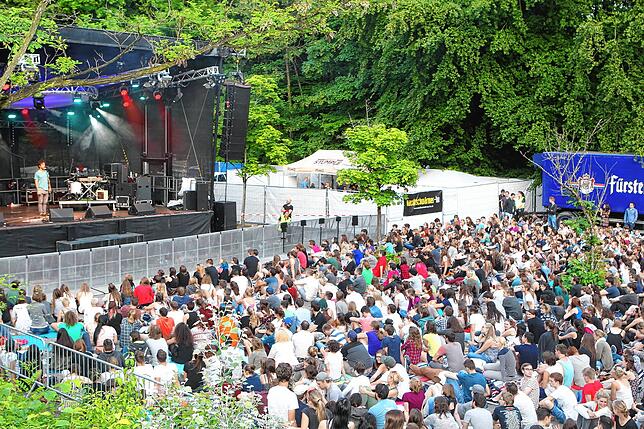 Das Campus-Festival 2016 – damals noch auf dem Gelände der Universität.