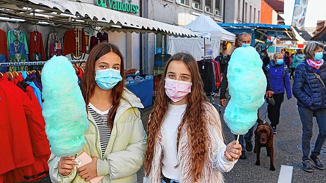 Der Martinimarkt in Frick im November wurde bereits unter strengen Sicherheitsvorgaben organisiert und abgehalten.