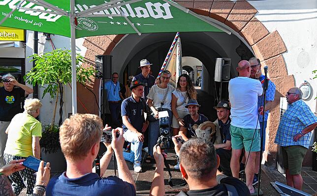 Bild 22: Die schönsten Bilder der Bocktaufe der 556. Waldshuter Chilbi – Teil 2