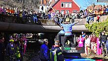 Bild : Nasse Narren! So schön war die Bach-na-Fahrt in Schramberg