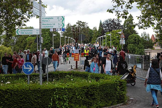 Bild 13: 24 Stunden wird gestöbert und durch Konstanz und Kreuzlingen flaniert