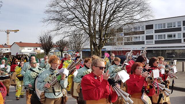 Die Schalmeien der Häfler Bodenseenarren.
