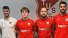 Verstärkung: Neben fünf Spielern aus der eigenen Jugend kann Trainer Gianfranco Disanto mit den externen Neuzugängen Maxim Strauss, Nico ...