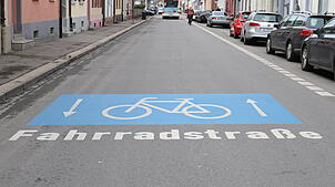 Auf Fahrradstraßen, wie hier in Lörrach, hat der Radverkehr Vorrang. Rheinfeldens Stadträtin Karin Paulsen-Zenke (SPD) sagte, dass diese ...