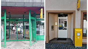 Wer zur Post nach Albbruck will, wird aktuell an die Filiale in Dogern verwiesen. Dort allerdings hängt auch ein Zettel an der Türe, ...