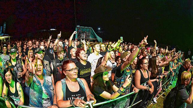 Das Metalackerfestival wird wieder für bis zu 3000 Besucher geplant. Unser Bild stammt von August 2016.