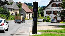 In Meßkirch-Leitishofen steht jetzt ein stationärer Blitzer.