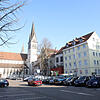 Auf diesem Parkplatz, dem Sankt-Stephans-Platz, fand am 3. Februar die Geldübergabe statt.