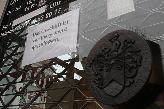 Leerstehende Schaufenster: In Donaueschingen gibt es diesen Anblick recht häufig.
