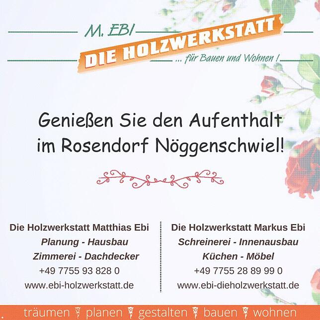 Bild 2: 53.Nöggenschwieler Rosentage: Fest im Zeichen der Rose
