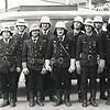 So ging es 1980 zum Feuerlöschen – Thomas Mecking (Dritter von rechts) mit seinen Kameraden in Immenstaad.