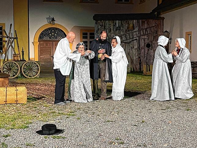 Bild 14: Freilichttheater in Riedern: &bdquo;Zwischen den Welten&ldquo;
